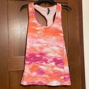 H2 sunset athletic tank
